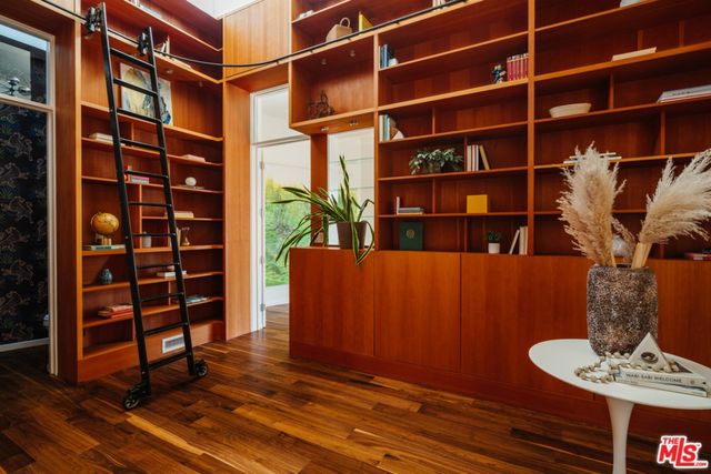 a room with gym equipment