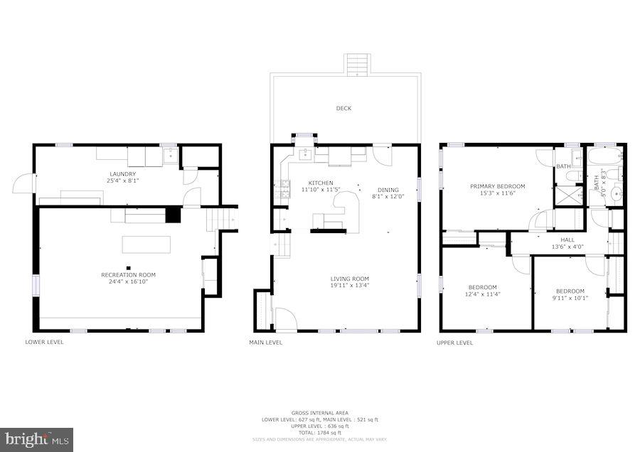 124 Ridgefield Road Lutherville-Timonium, MD 21093 - Photo 34 of 34 Floor Plans