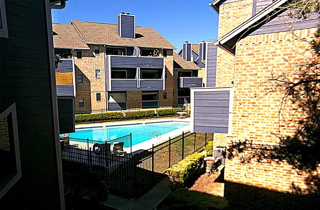 view of rooftop deck with patio
