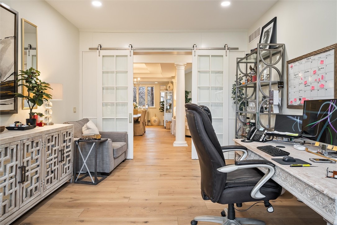 13 Shingle Mill Road Irondequoit, NY 14609 - Photo 21 of 50 New finished wall for den/office and sliding Frenc