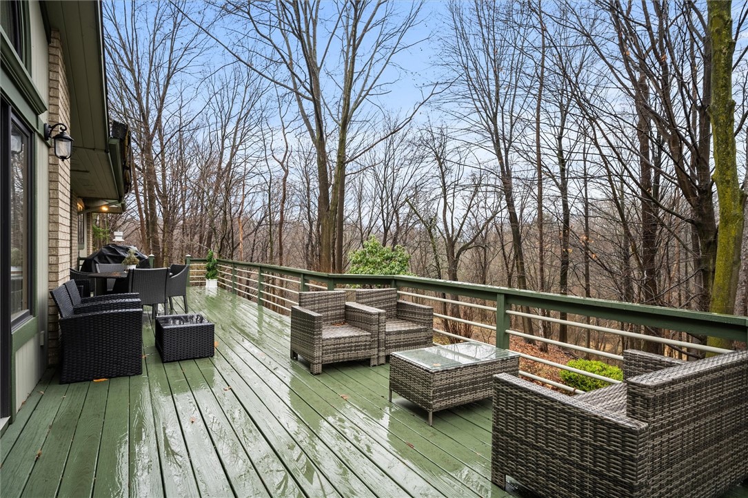 13 Shingle Mill Road Irondequoit, NY 14609 - Photo 46 of 50 Spacious deck overlooking woods