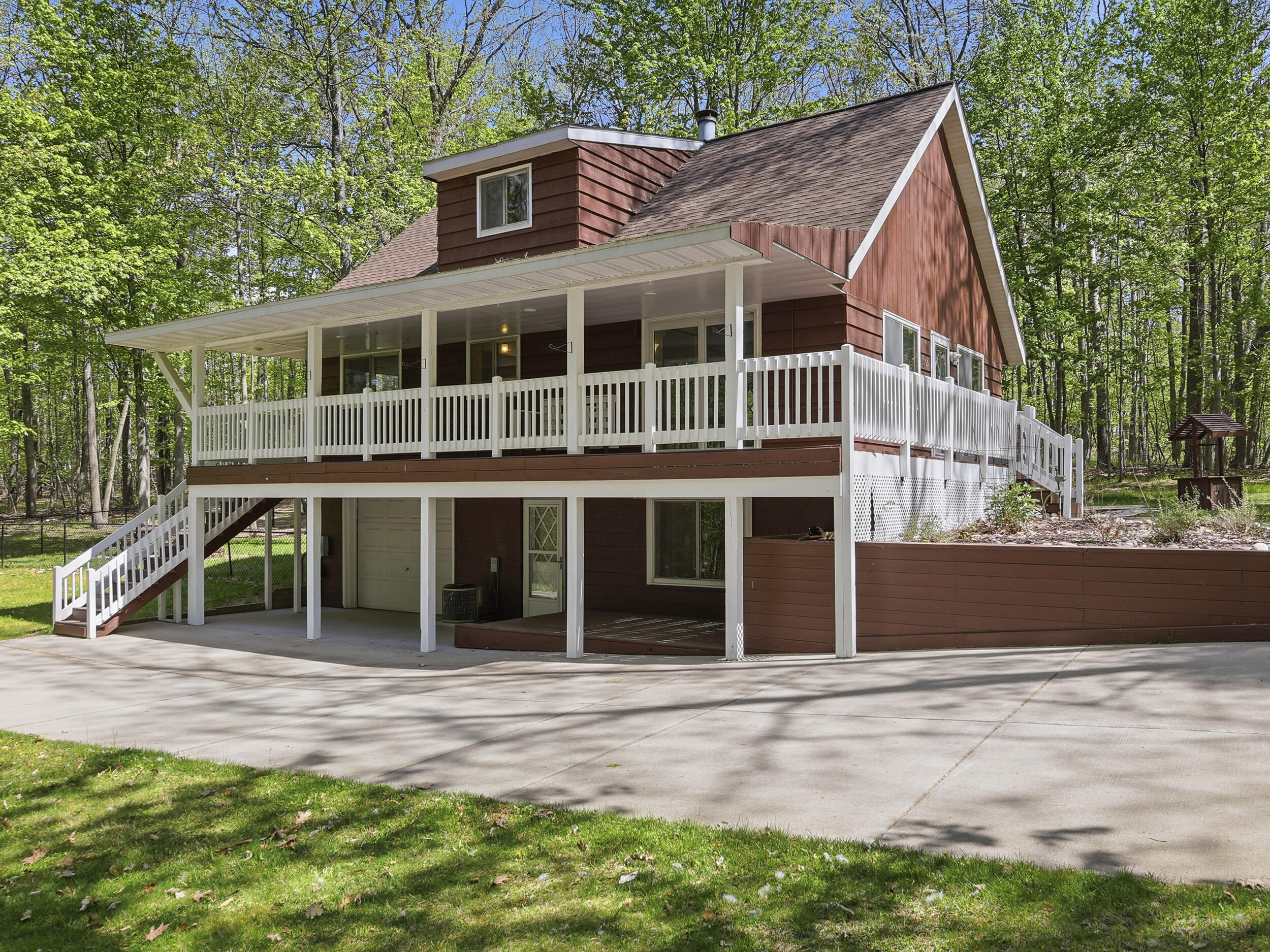 9965 Rising Star Lane Canadian Lakes, MI 49346 - Photo 40 of 50 Cement Driveway