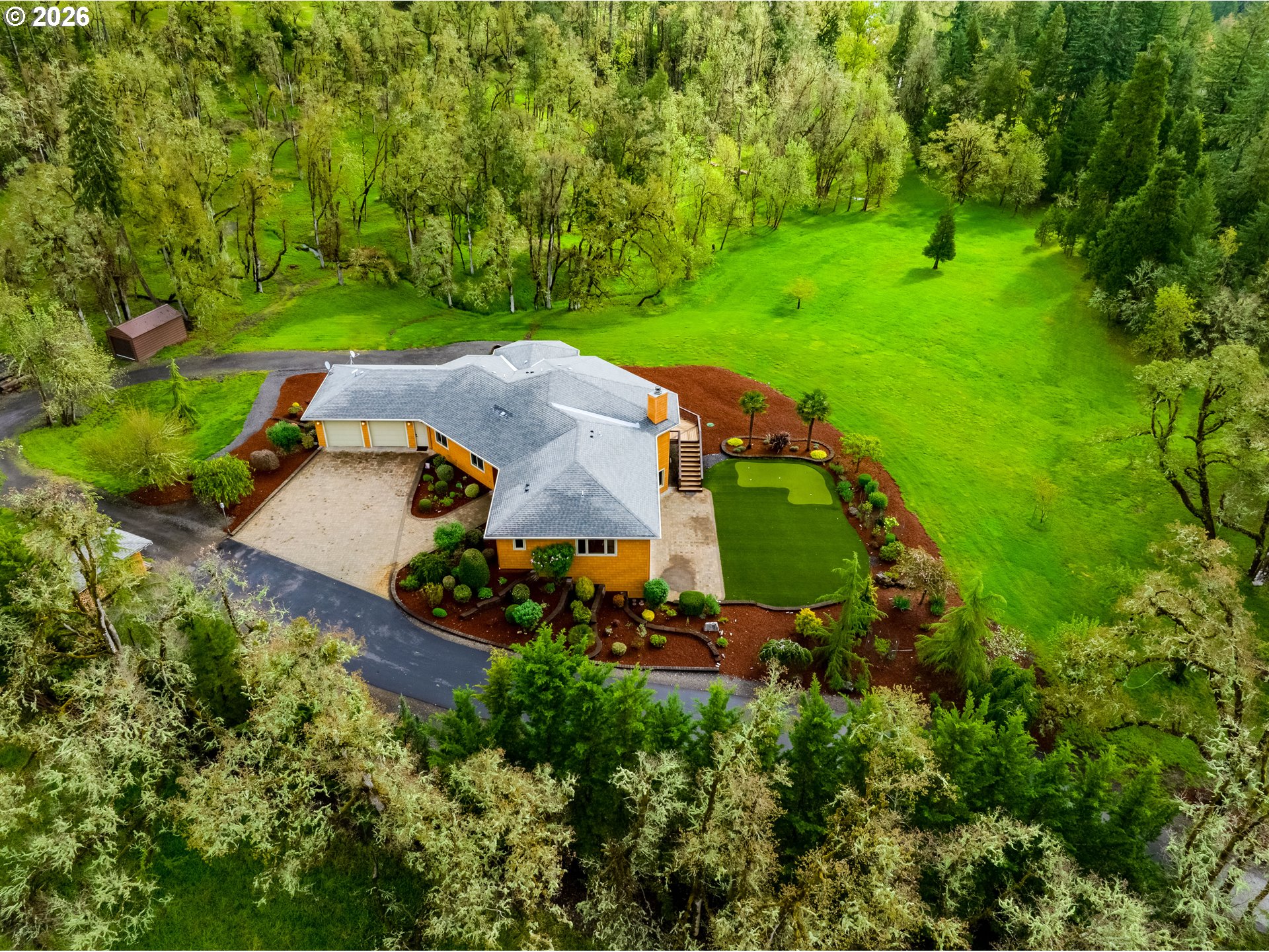 37871 Jasper Lowell Road Springfield, OR 97478 - Photo 45 of 48 Drone View/UAV