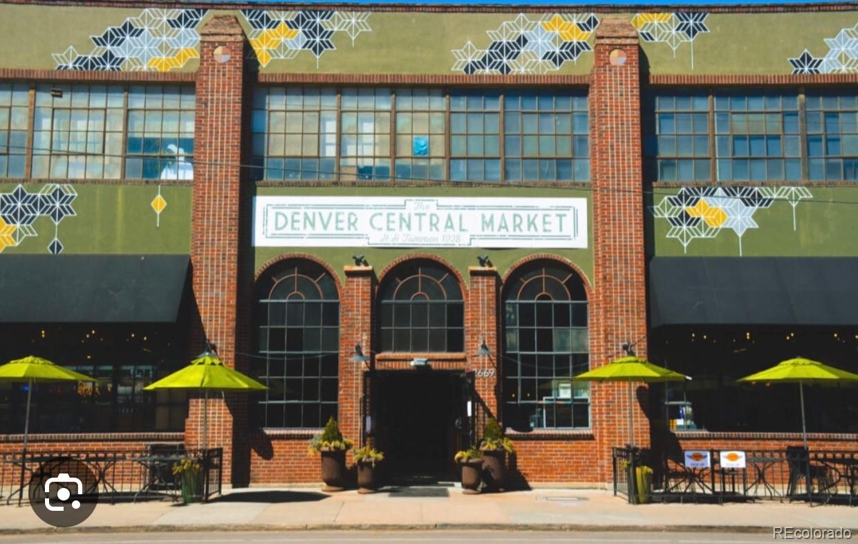 2999 Lawrence Street, Unit 202 Denver, CO 80205 - Photo 40 of 40 a front view of a building with glass windows