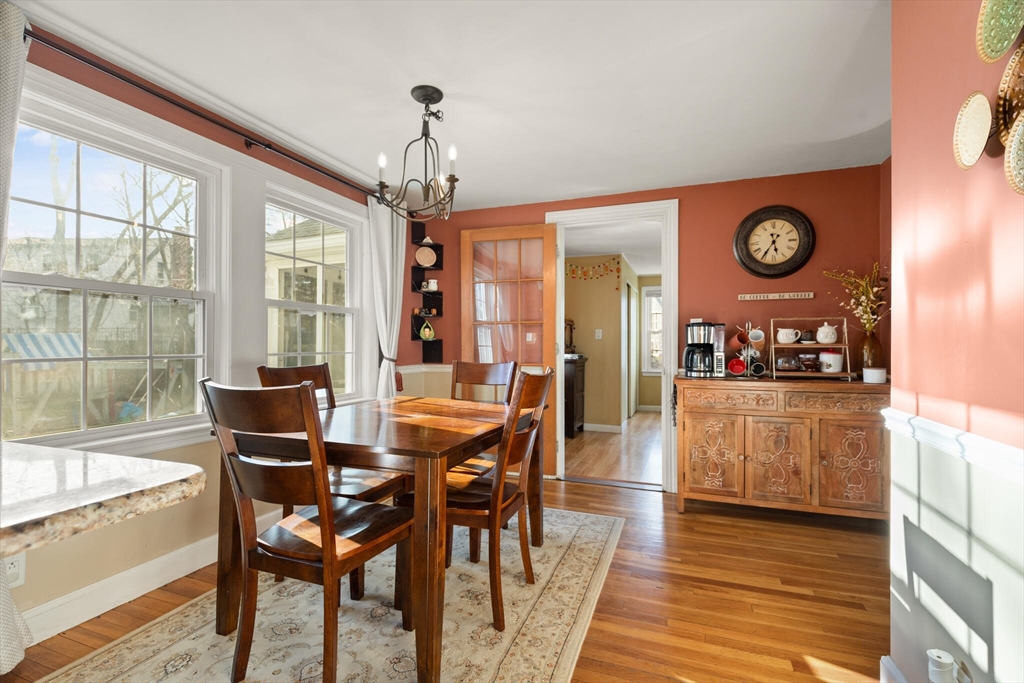 11 Hoover Road Walpole, MA 02081 - Photo 16 of 39 a view of a dining room with furniture window and outside view