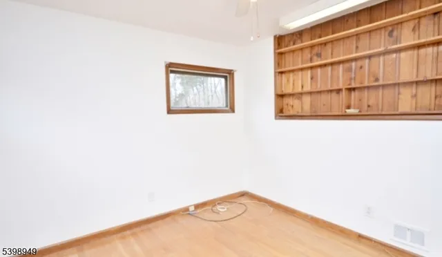 a view of wooden floor