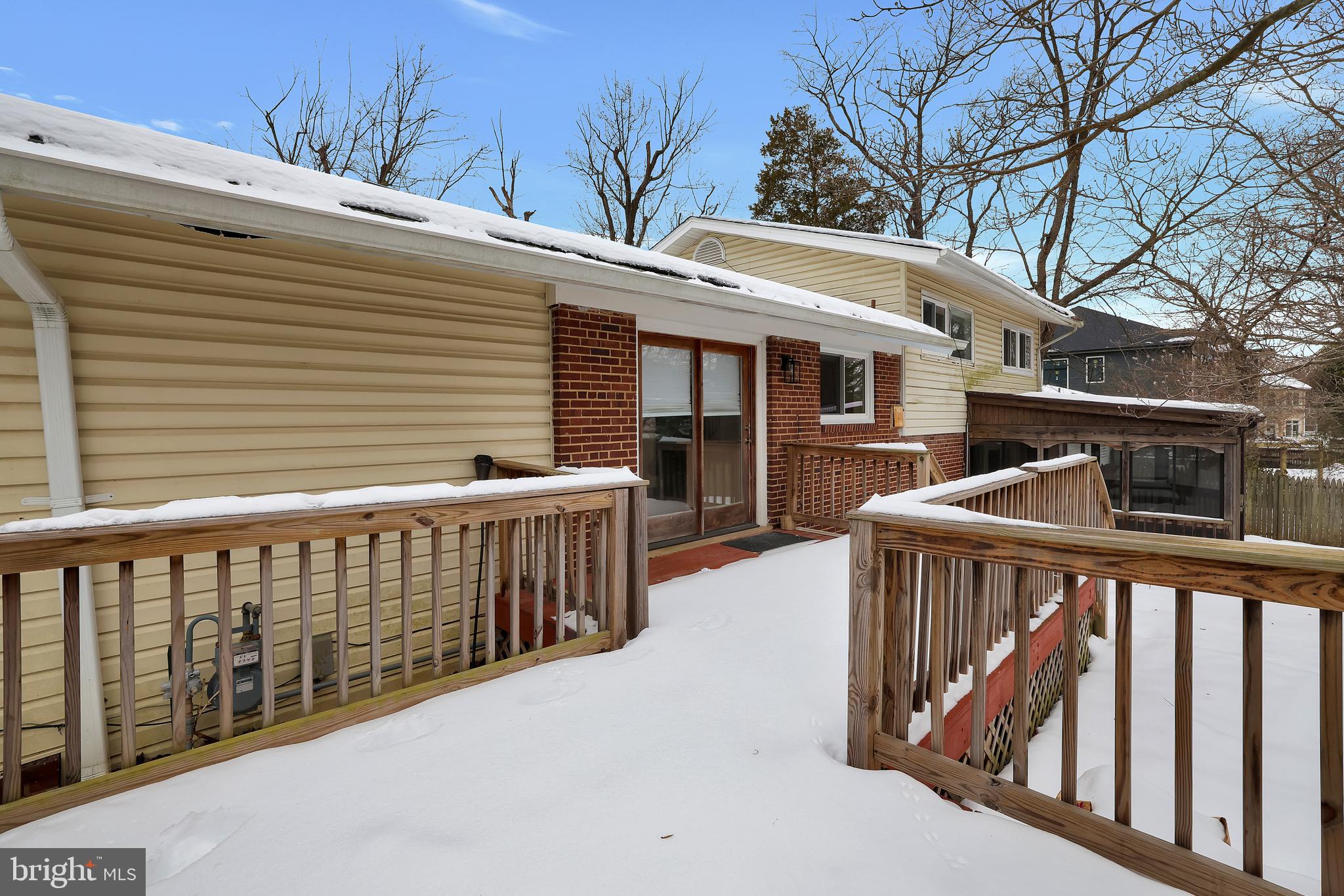 6718 Old Chesterbrook Road McLean, VA 22101 - Photo 36 of 49 a view of a house with a wooden fence