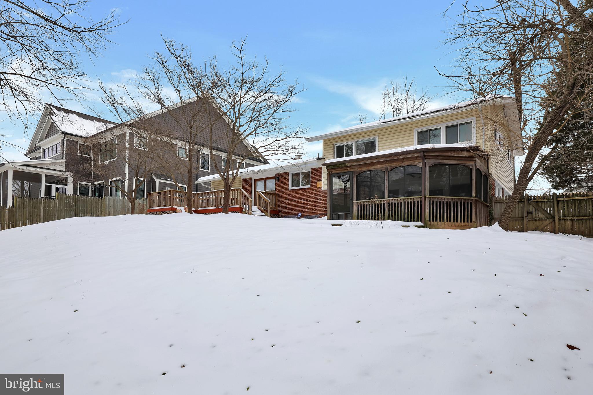 6718 Old Chesterbrook Road McLean, VA 22101 - Photo 47 of 49 a view of a house with a snow in snow