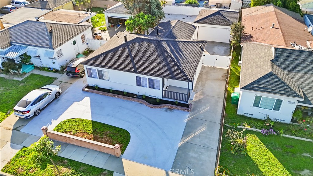 2835 Delta Avenue Long Beach, CA 90810 - Photo 24 of 29 an aerial view of a house with garden space and street view