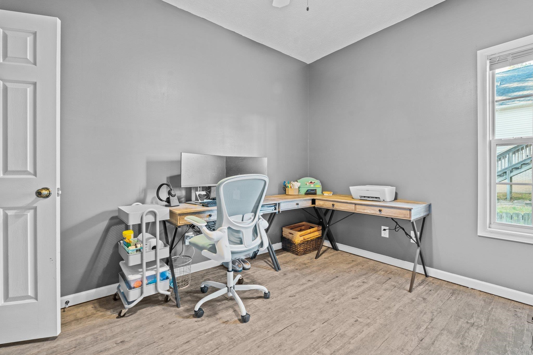 28 Commonwealth Court Cameron, NC 28326 - Photo 25 of 39 a view of a workspace with furniture and a window