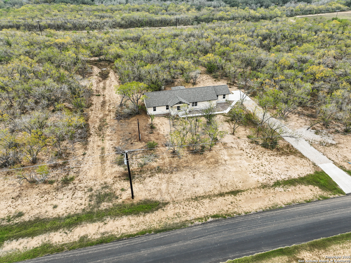 149 Sylas Hayes Loop Pleasanton, TX 78064 - Photo 33 of 38 a view of a yard