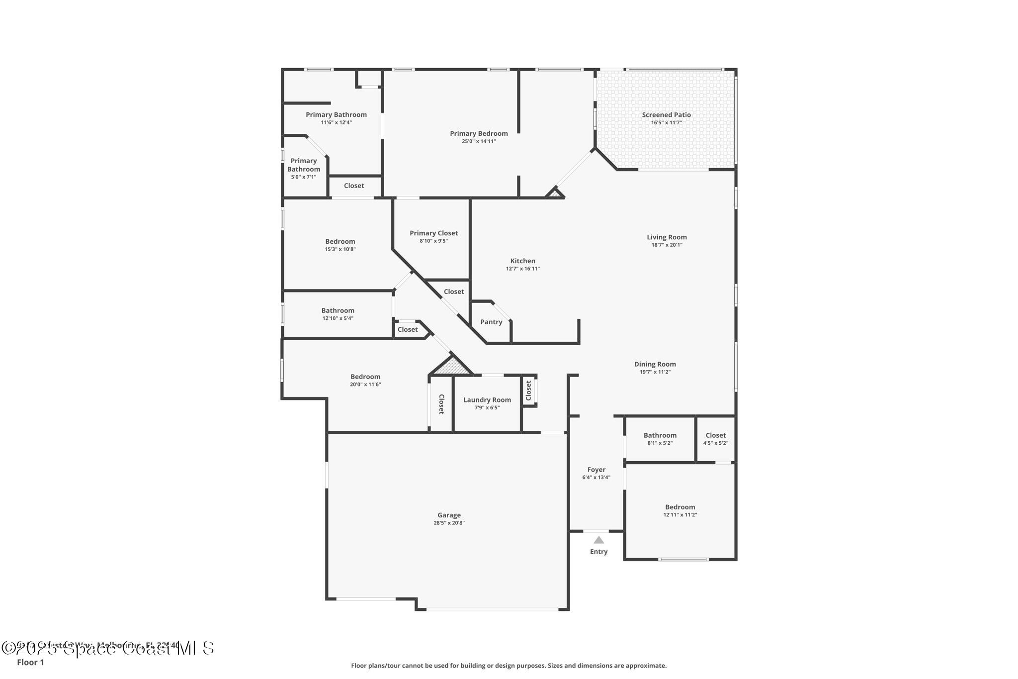 3387 Caviston Way Melbourne, FL 32940 - Photo 57 of 57 Caviston Floorplan