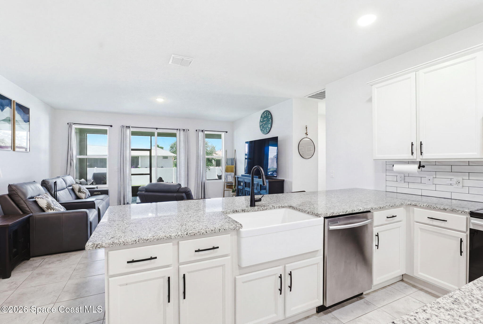 712 Duncan Road Southeast Palm Bay, FL 32909 - Photo 5 of 33 Great Room/Kitchen