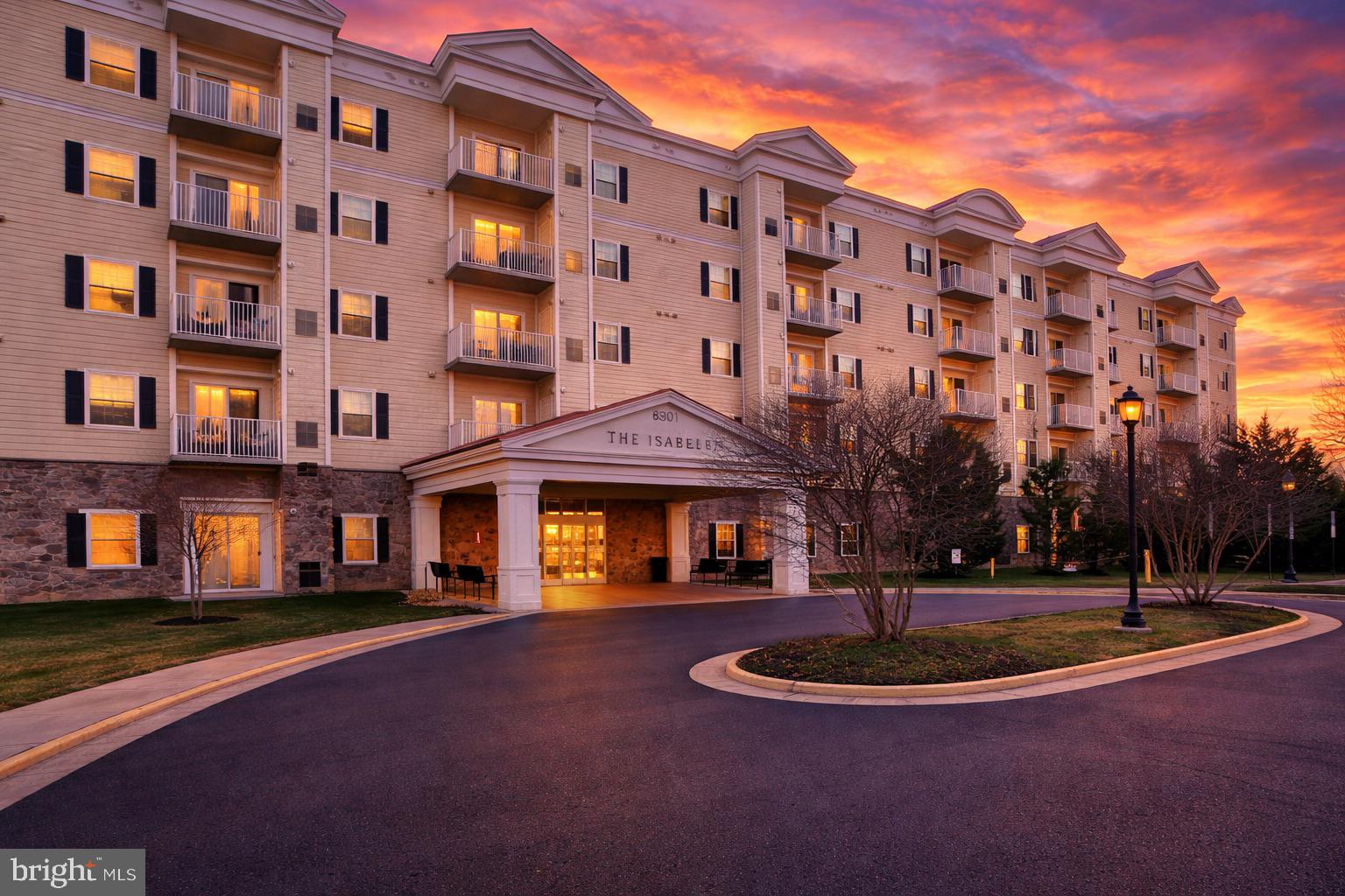 6301 Edsall Road, Unit 106 Alexandria, VA 22312 - Photo 12 of 28 a front view of a building with street view