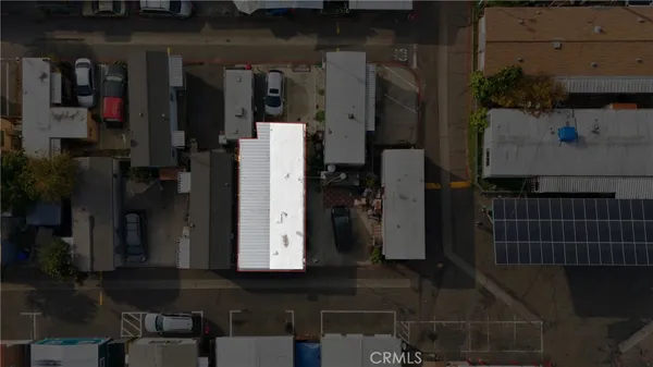 an aerial view of multi story residential apartment building