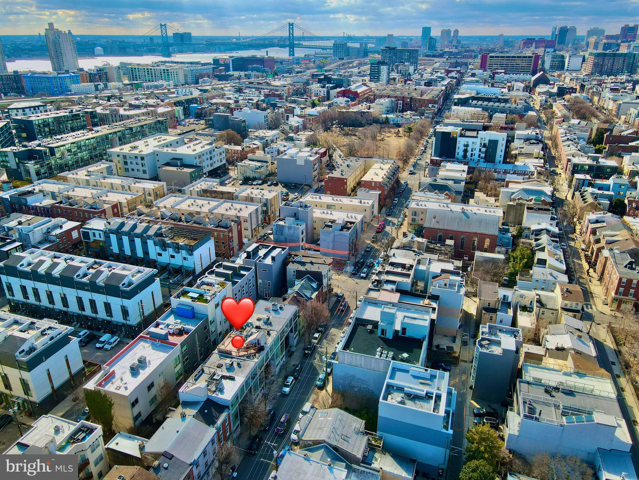 1119 North 3rd Street Philadelphia, PA 19123 - Photo 43 of 46 an aerial view of city
