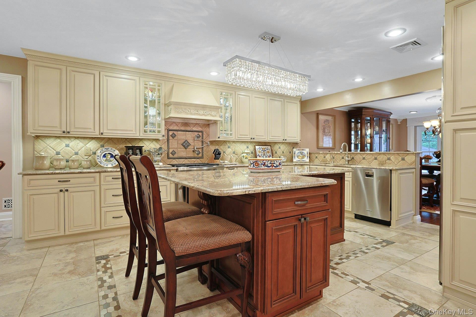 8 Dunmore Road New City, NY 10956 - Photo 16 of 48 a kitchen with cabinets a sink appliances and chairs