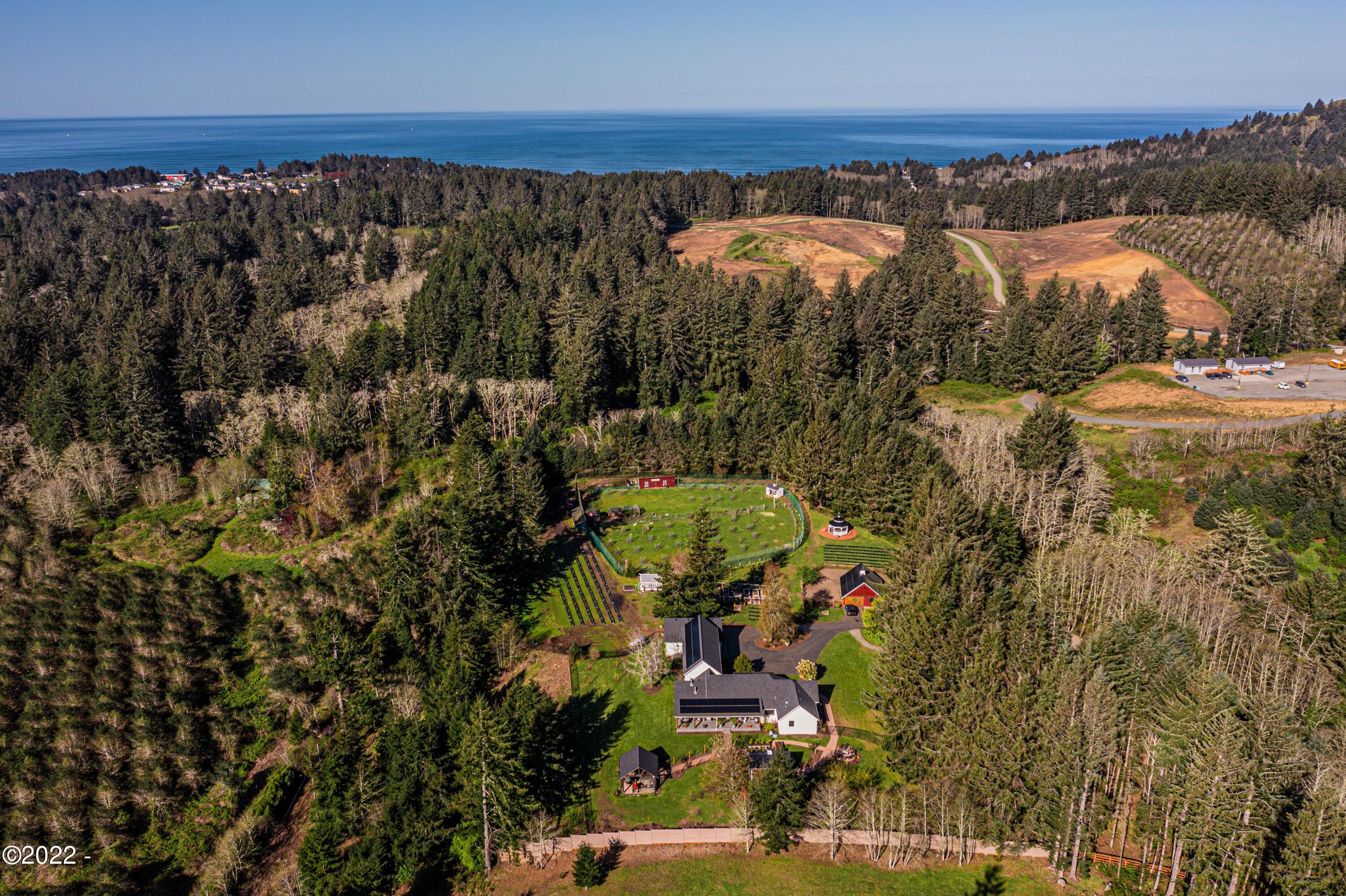 4480 North Clancy Road Otis, OR 97368 - Photo 51 of 58 Drone 1