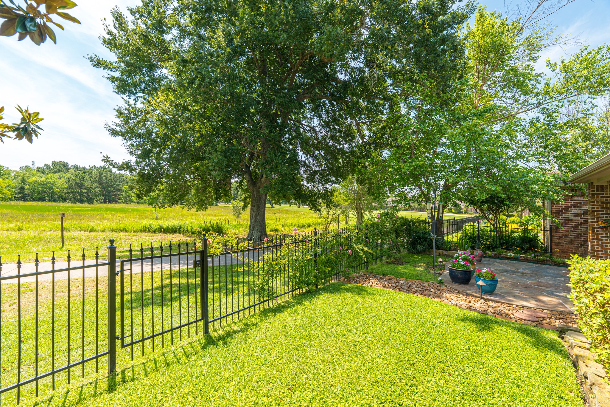 20714 Flora View Court Spring, TX 77379 - Photo 40 of 40 a view of swimming pool with large trees and a big yard