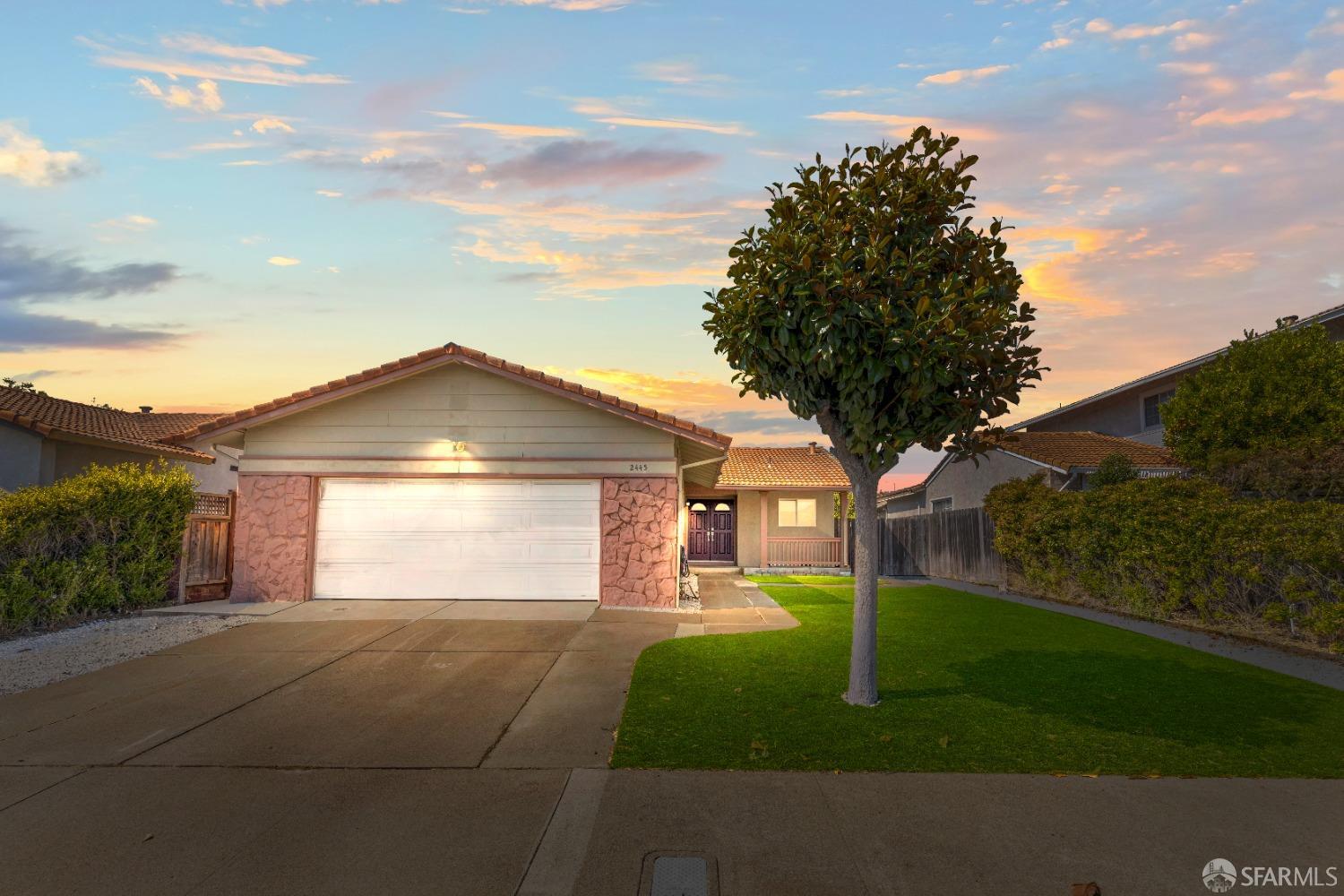 2445 Cabrillo Drive Hayward, CA 94545 - Photo 1 of 49 a front view of a house with garden