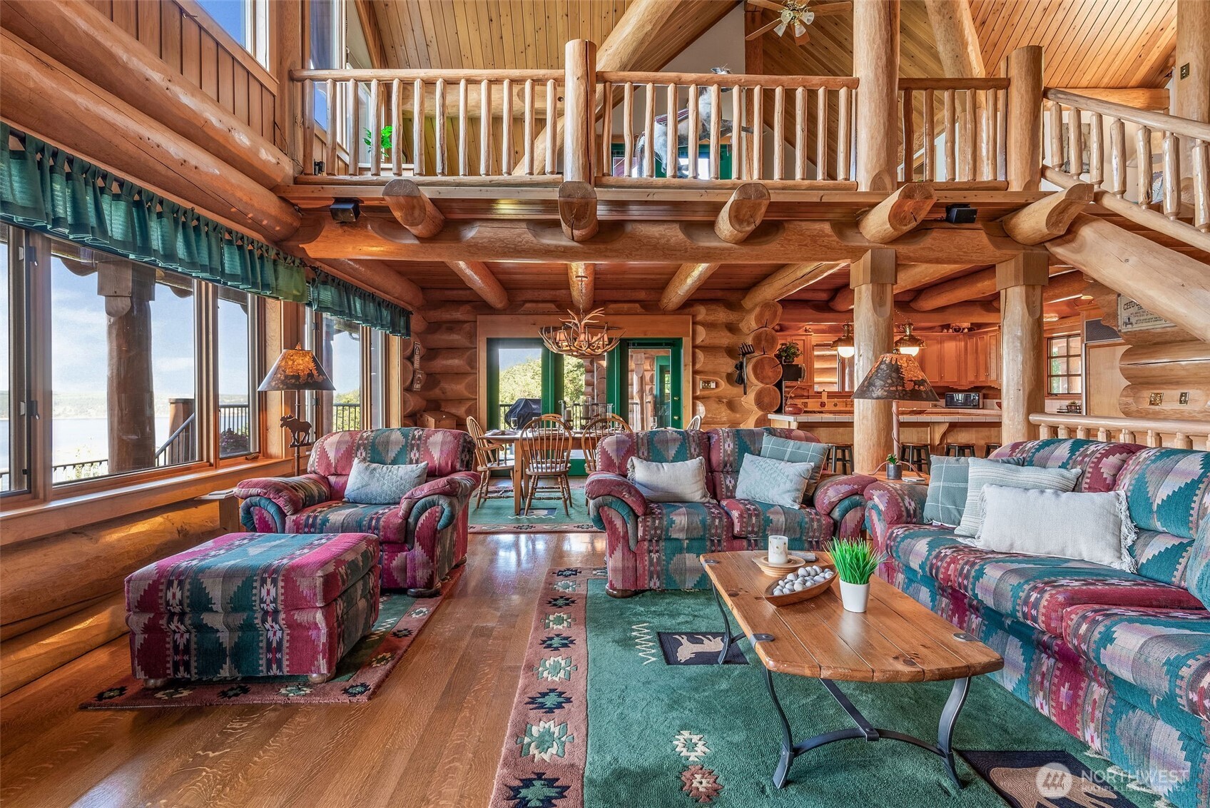 53 Combs Place Port Townsend, WA 98368 - Photo 9 of 40 a view of a chairs in wooden deck