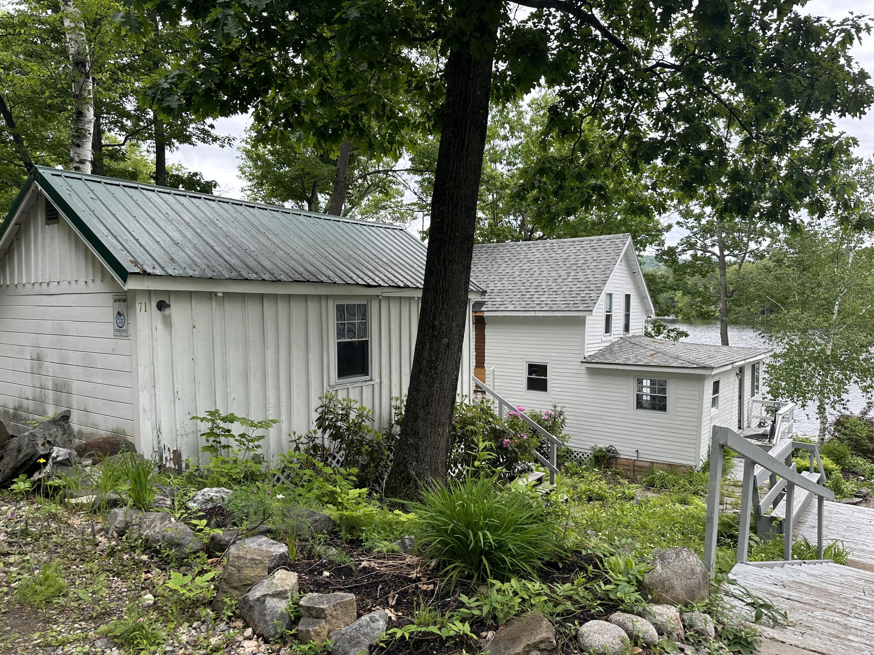71 Irish Farm Road Peru, ME 04290 - Photo 6 of 21 camp from road
