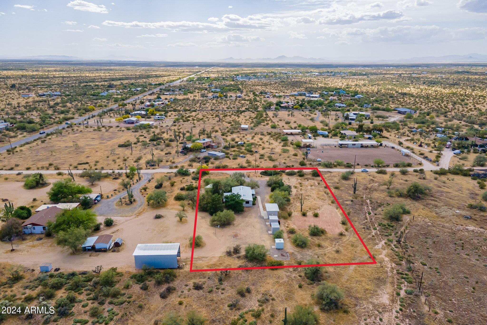 8945 North Page Road Florence, AZ 85132 - Photo 2 of 37 8945 N Page Rd Aerial