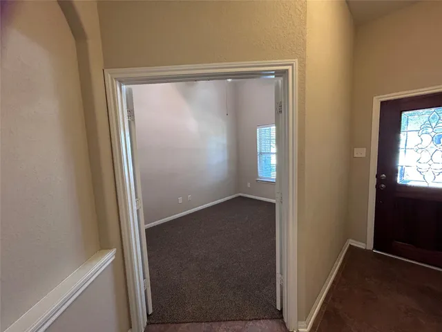 a view of empty room