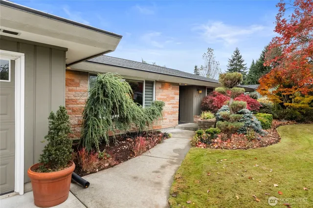 a front view of a house with a porch