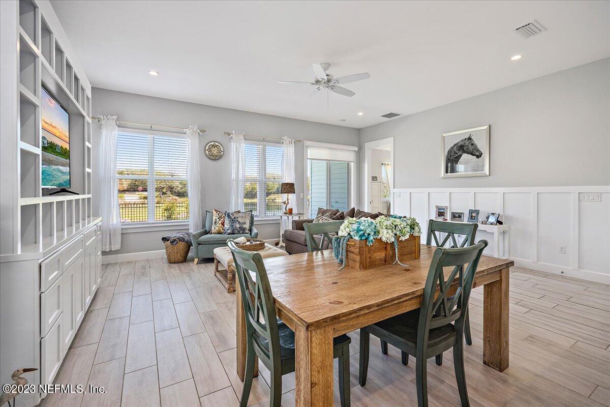 191 Oceanview Drive St. Augustine, FL 32080 - Photo 17 of 50 17-Dining & Living Room