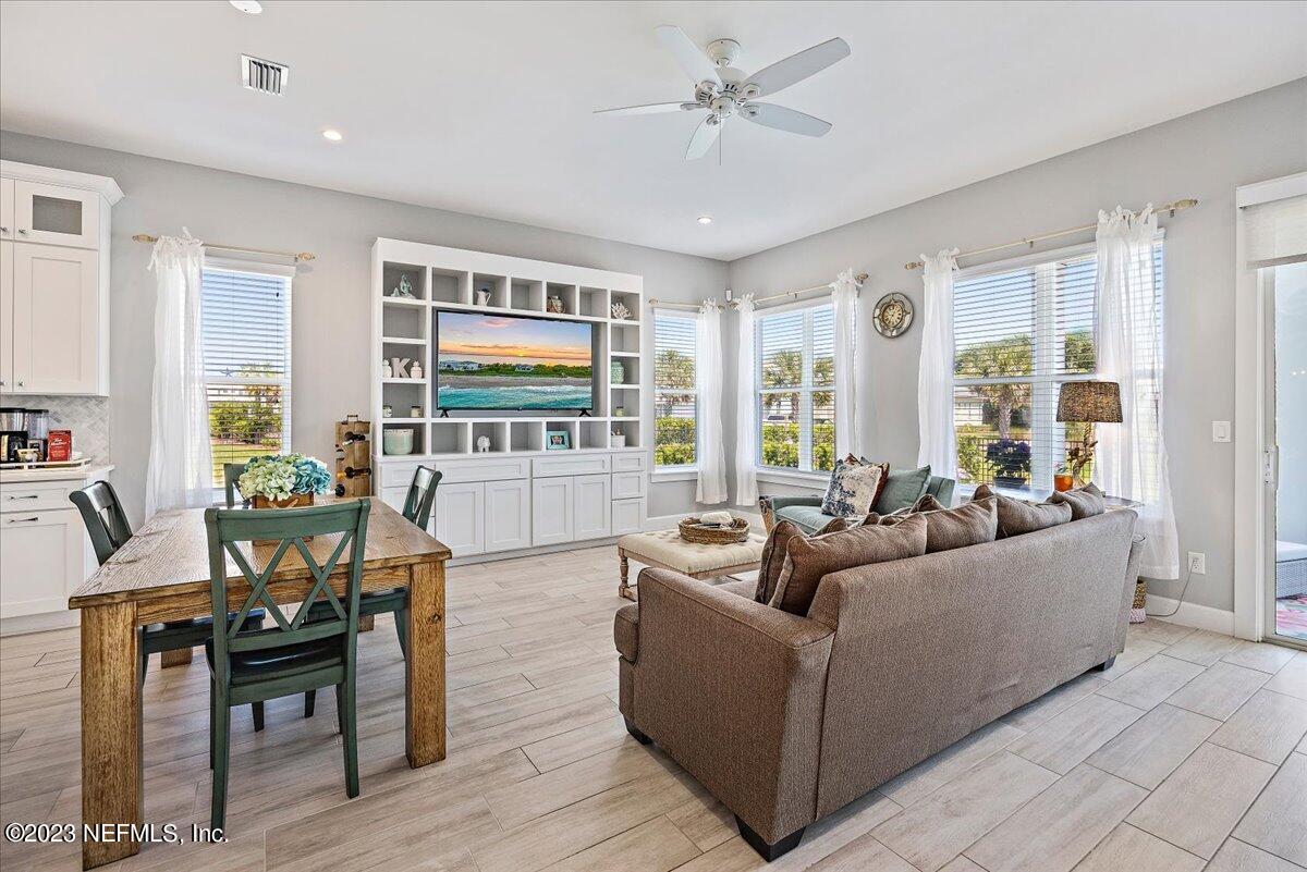 191 Oceanview Drive St. Augustine, FL 32080 - Photo 18 of 50 18-Dining & Living Room