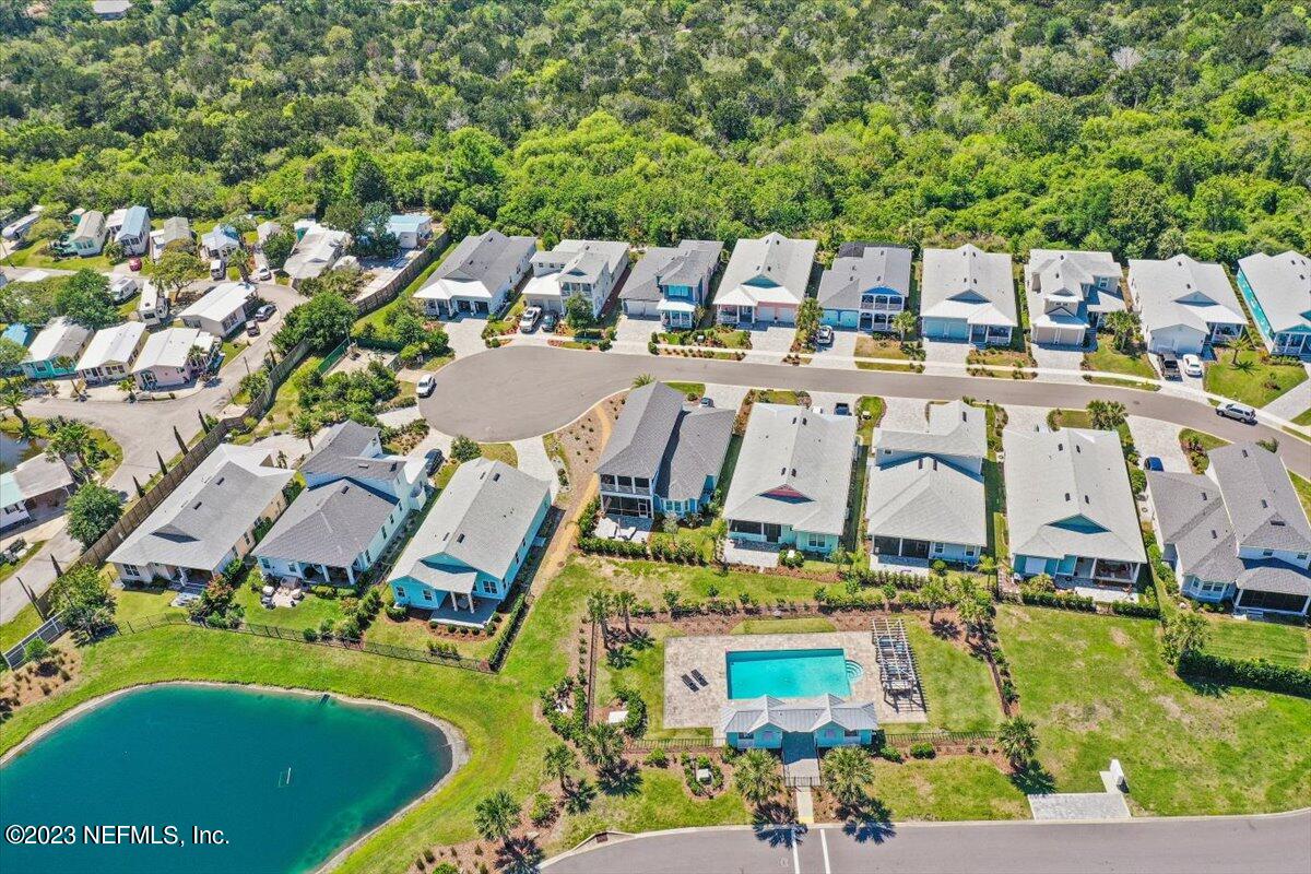 191 Oceanview Drive St. Augustine, FL 32080 - Photo 41 of 50 41-Aerial Back
