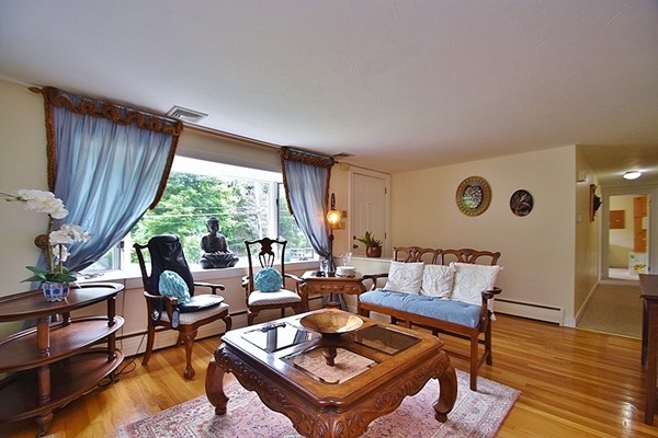 55 Christopher Road Waltham, MA 02451 - Photo 2 of 19 a living room with furniture and a large window
