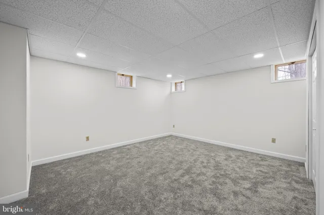 a view of empty room