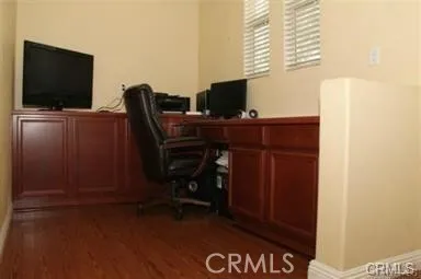 a view of workspace with furniture