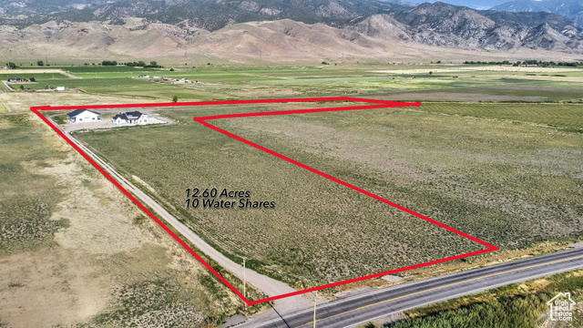 1952 Highway 118 Monroe, UT 84754 - Photo 87 of 88 View of rural area with property boundaries highlighted and a mountain backdrop