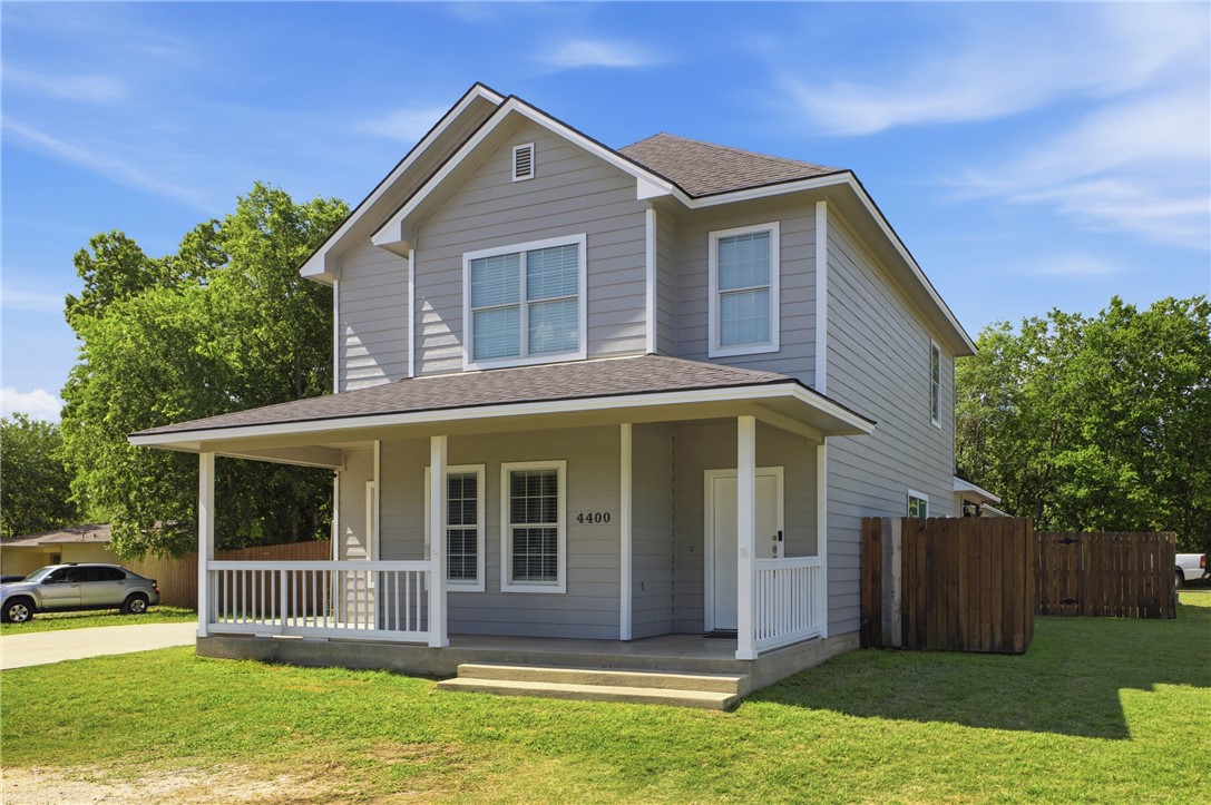4400 Milam Street Bryan, TX 77801 - Photo 24 of 25 a front view of a house with a yard