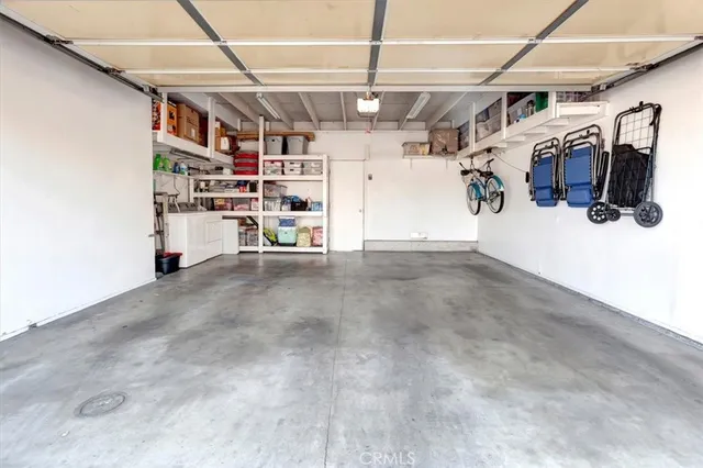 a view of a storage in a room