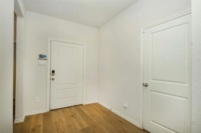 a view of empty room