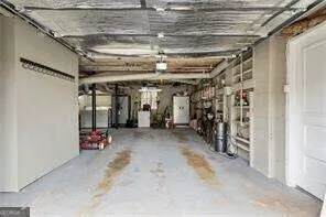 a view of a bike garage