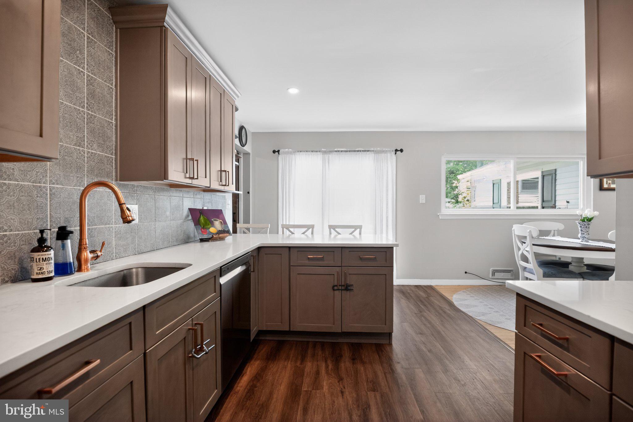 119 Sharrowvale Road Cherry Hill, NJ 08034 - Photo 27 of 36 Modern kitchen with warm tones.