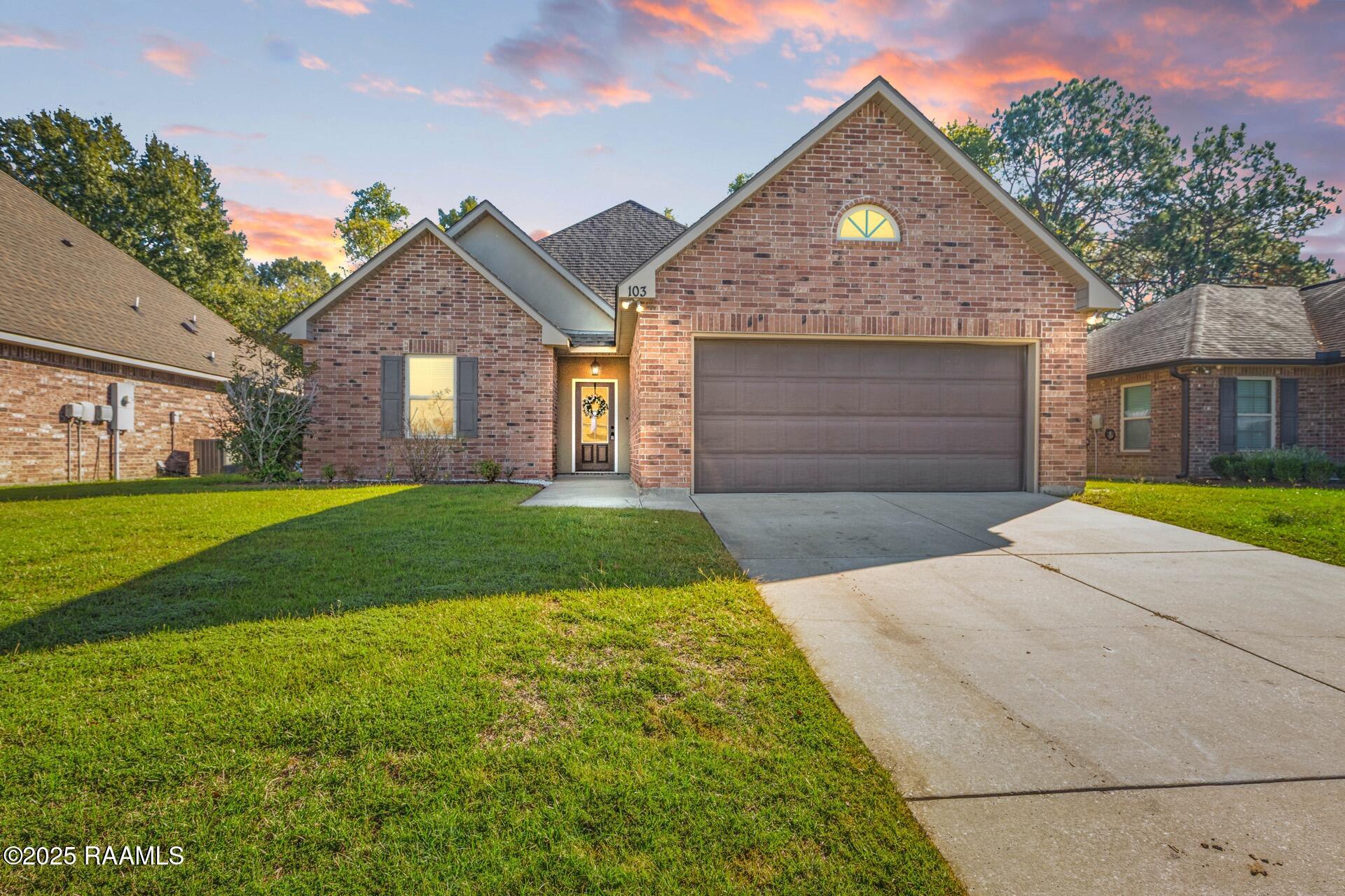 103 Sun Ridge Street Youngsville, LA 70592 - Photo 2 of 32 twilight
