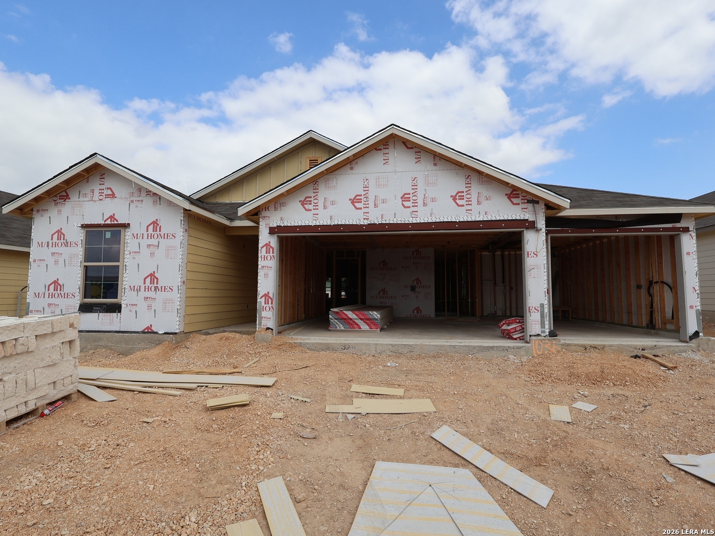1036 Amber Lake Seguin, TX 78155 - Photo 15 of 27 a view of a house with basket ball court and a garage