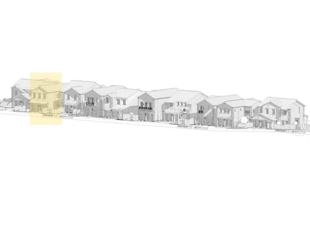 a view of a room with a large window