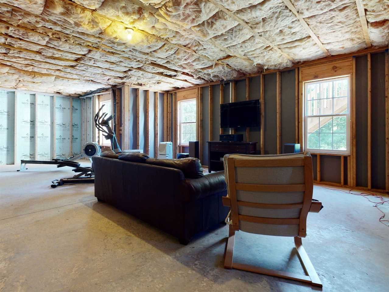 7780 Silver View Lane Raleigh, NC 27613 - Photo 21 of 30 Do you ever wish that you had more space to store things? Well, here you go. This is a huge unfinished basement with entrances to it from both inside and from outside. Oh, the possibilities! Unfinished basement