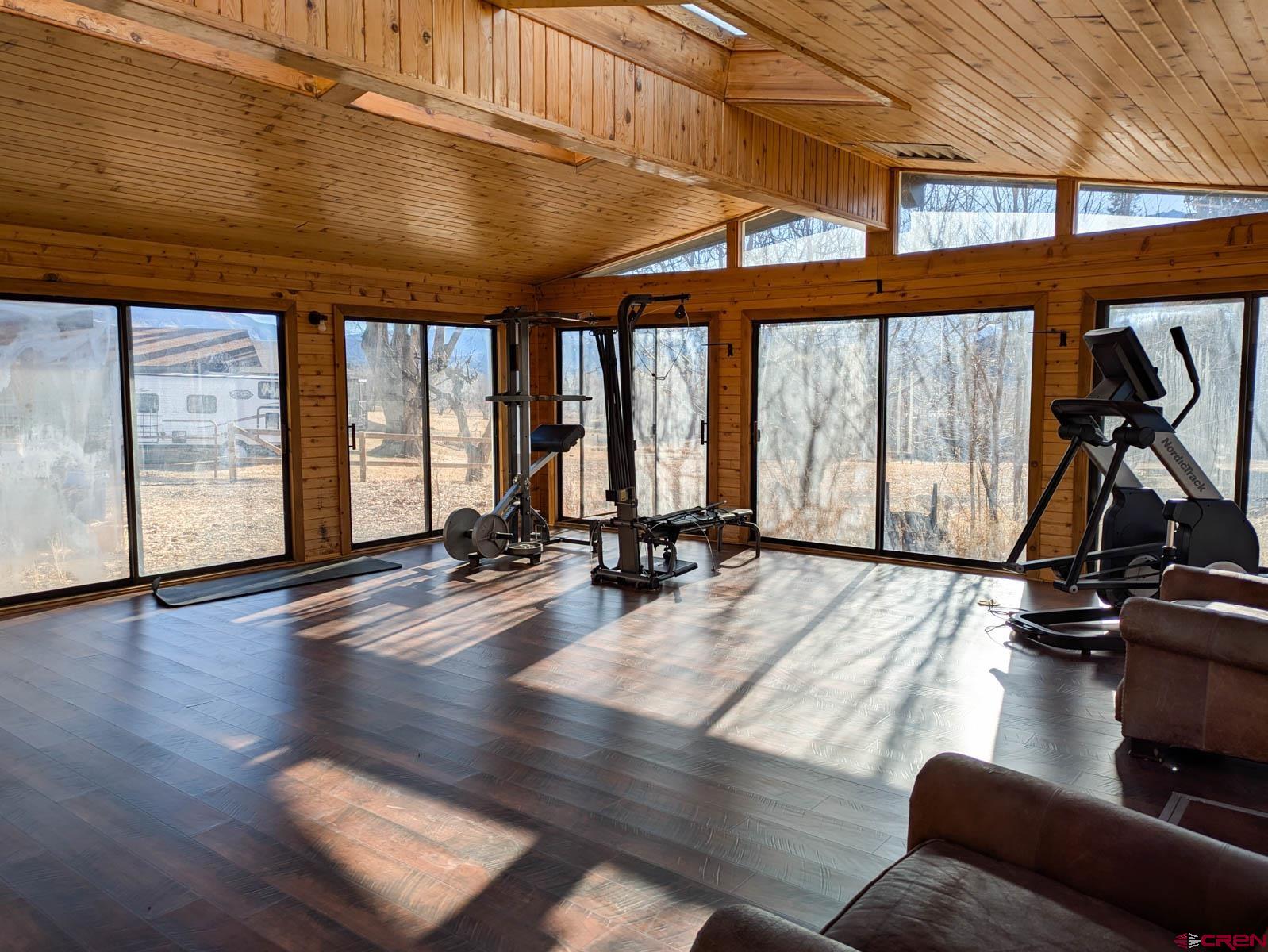 39594 Pitkin Road Paonia, CO 81428 - Photo 27 of 35 a view of a room with gym equipment