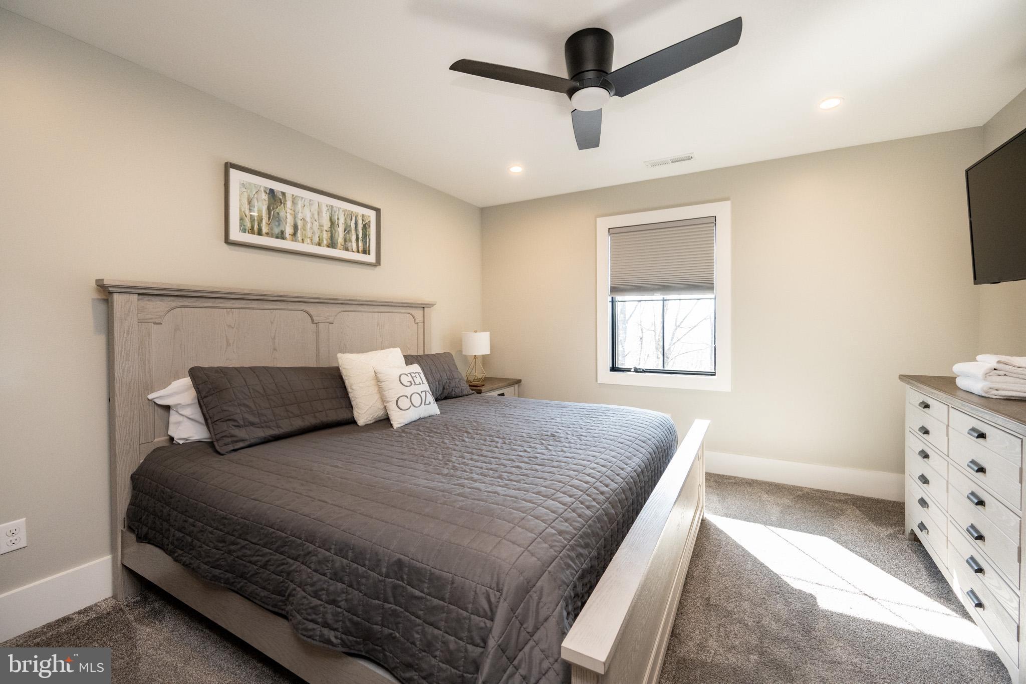 415 Mountaintop Road McHenry, MD 21541 - Photo 50 of 134 a bedroom with a large bed and a window