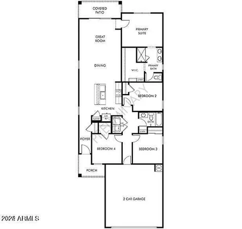 a picture of a floor plan