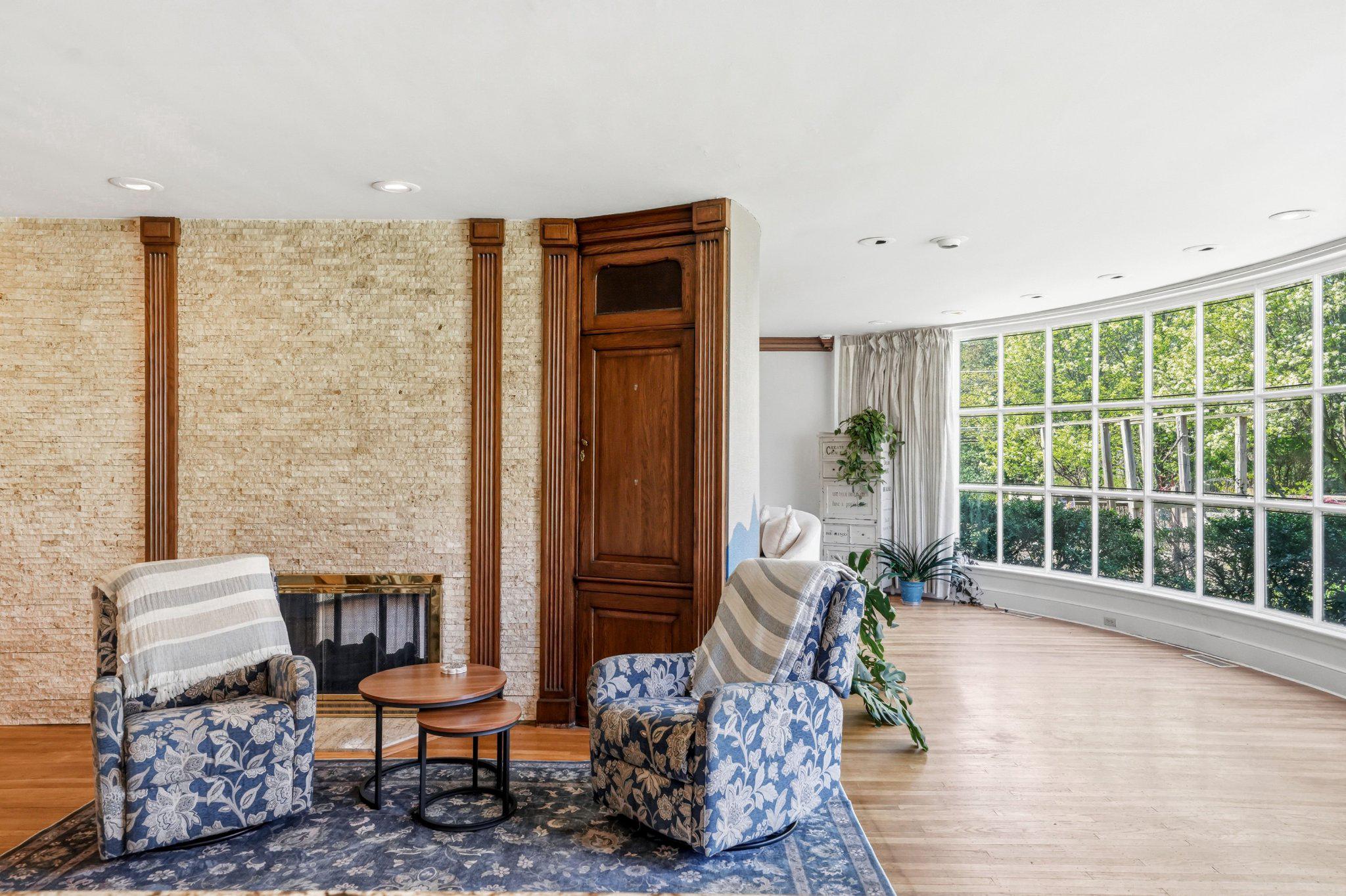1735 Ashbourne Road Elkins Park, PA 19027 - Photo 13 of 82 a living room with furniture and a window