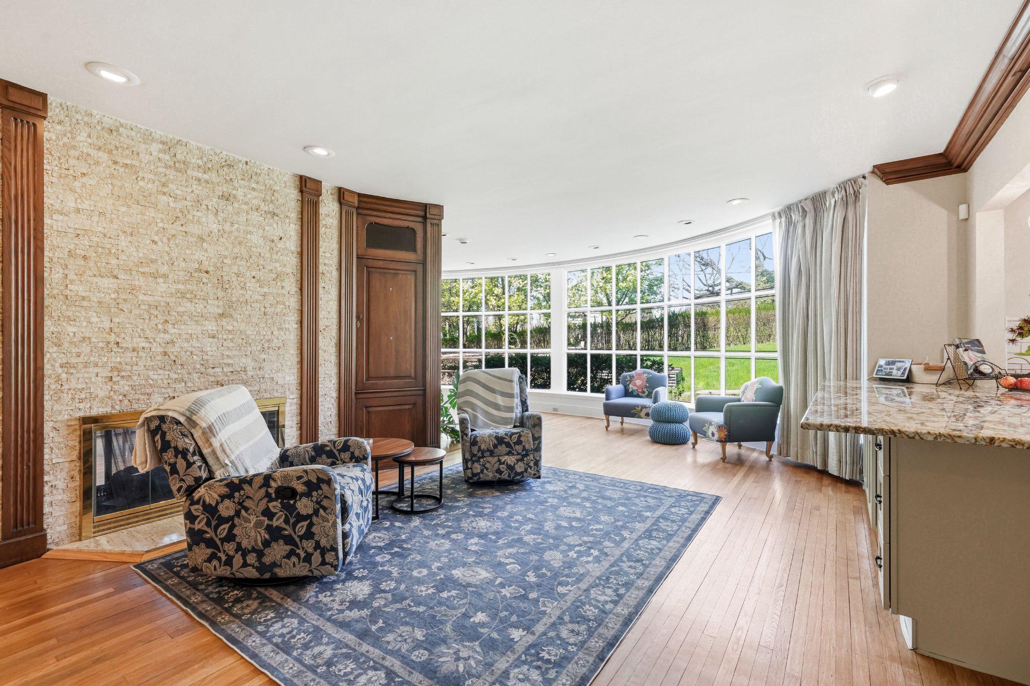 1735 Ashbourne Road Elkins Park, PA 19027 - Photo 15 of 82 a living room with furniture and wooden floor